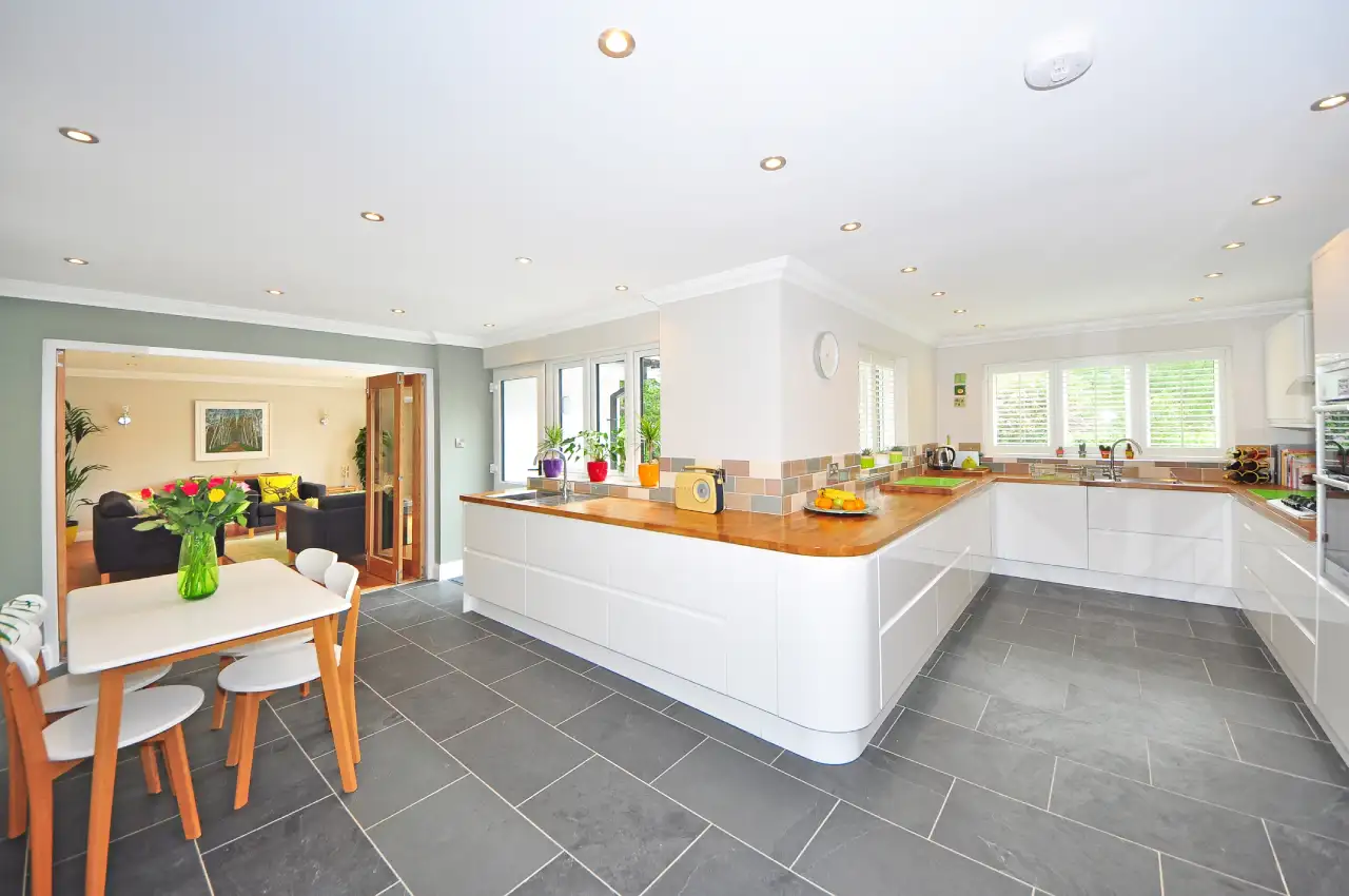 Naturaly Lighted Kitchen